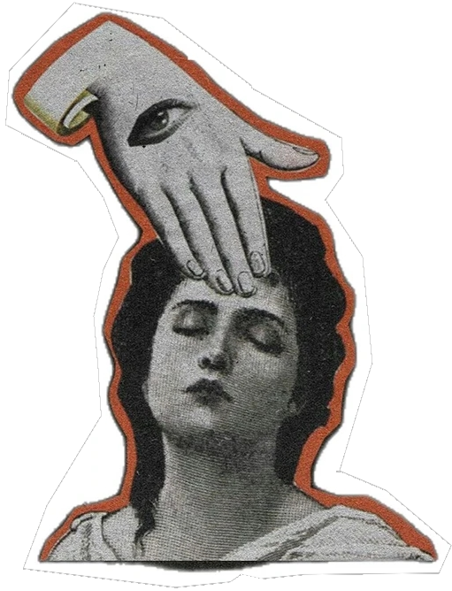 达达主义拼贴装饰画